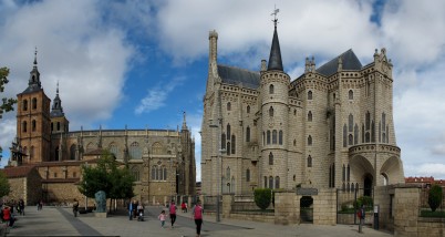 La catedral y el Palacio.