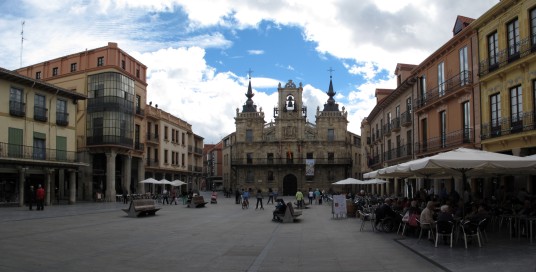Plaza Mayor de Astorga.